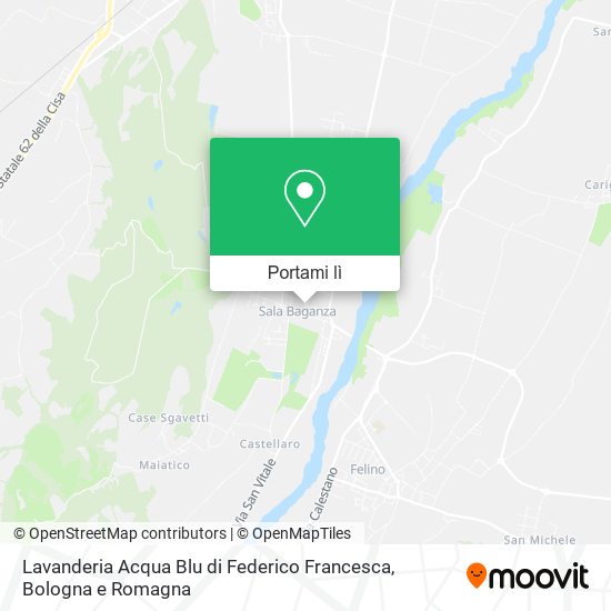 Mappa Lavanderia Acqua Blu di Federico Francesca