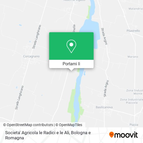 Mappa Societa' Agricola le Radici e le Ali