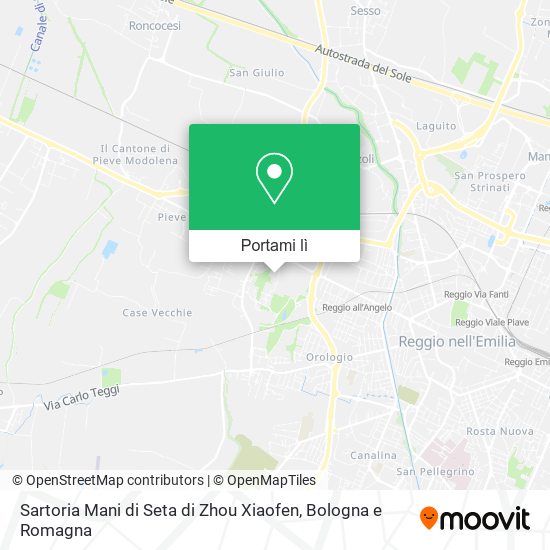 Mappa Sartoria Mani di Seta di Zhou Xiaofen