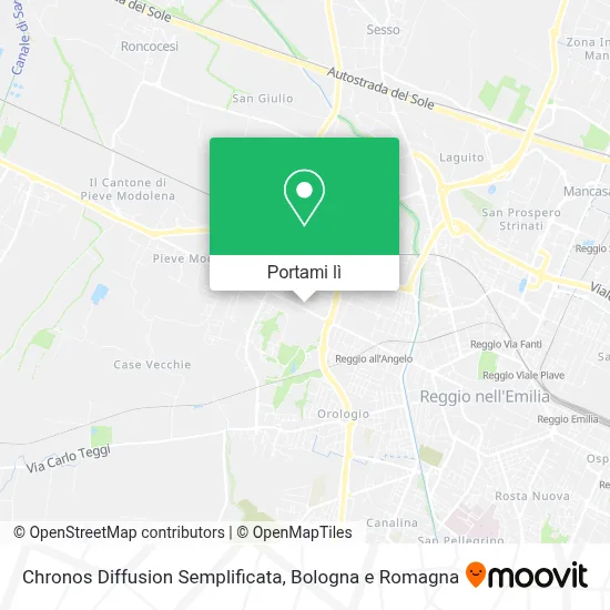 Mappa Chronos Diffusion Semplificata