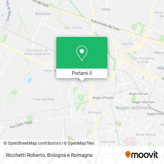 Mappa Ricchetti Roberto