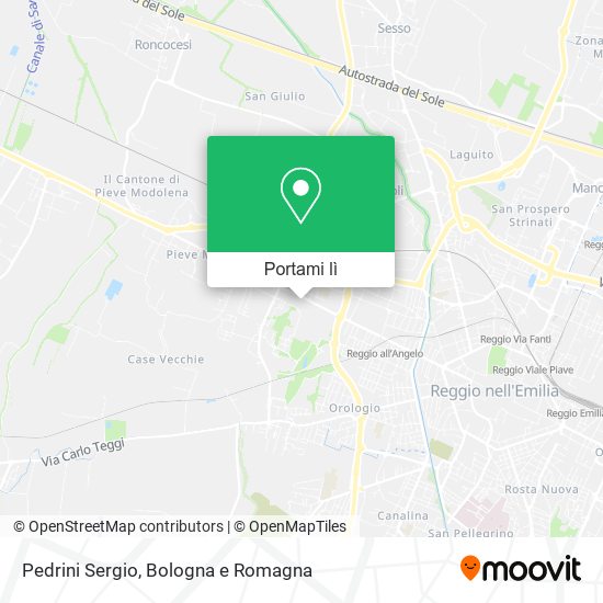 Mappa Pedrini Sergio