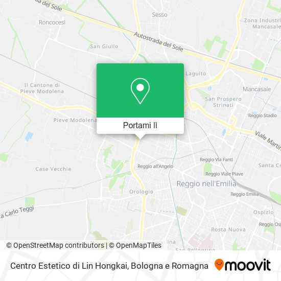 Mappa Centro Estetico di Lin Hongkai
