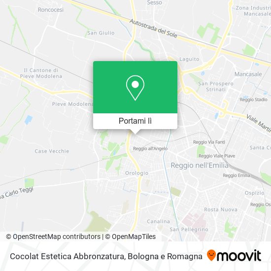 Mappa Cocolat Estetica Abbronzatura