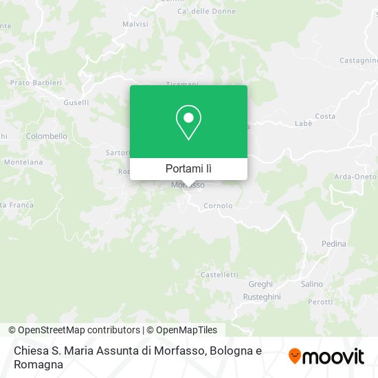 Mappa Chiesa S. Maria Assunta di Morfasso