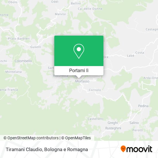 Mappa Tiramani Claudio