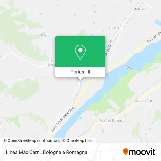 Mappa Linea Max Carni