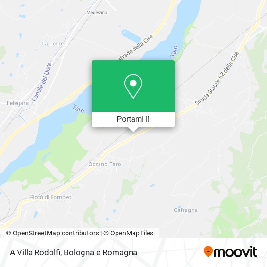 Mappa A Villa Rodolfi