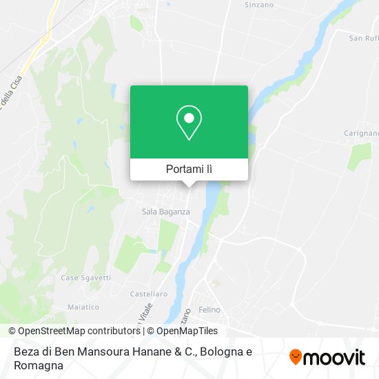 Mappa Beza di Ben Mansoura Hanane & C.