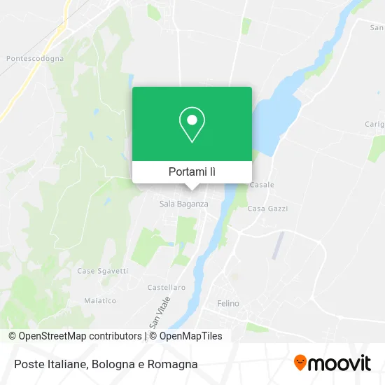 Mappa Poste Italiane