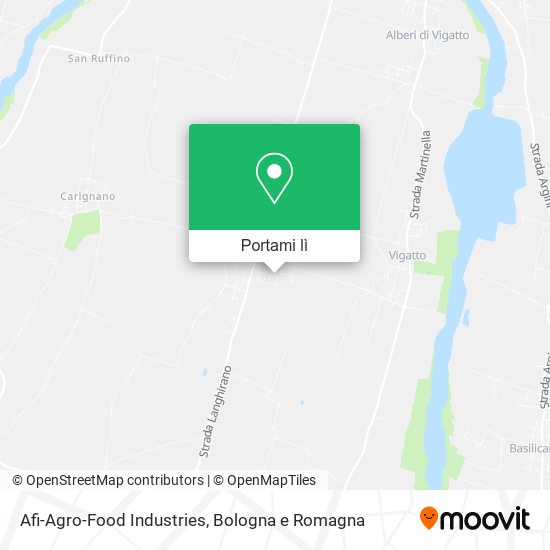 Mappa Afi-Agro-Food Industries