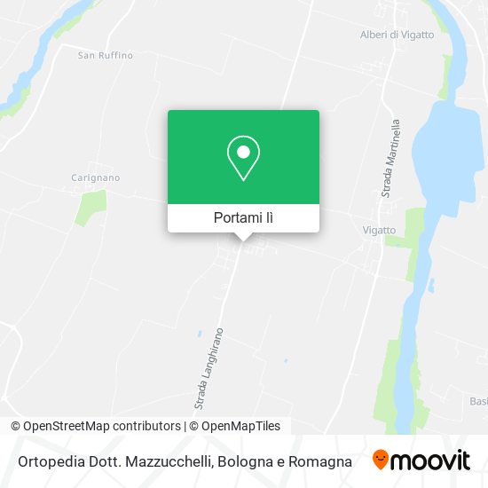 Mappa Ortopedia Dott. Mazzucchelli