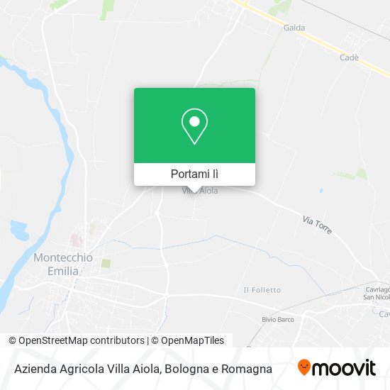 Mappa Azienda Agricola Villa Aiola