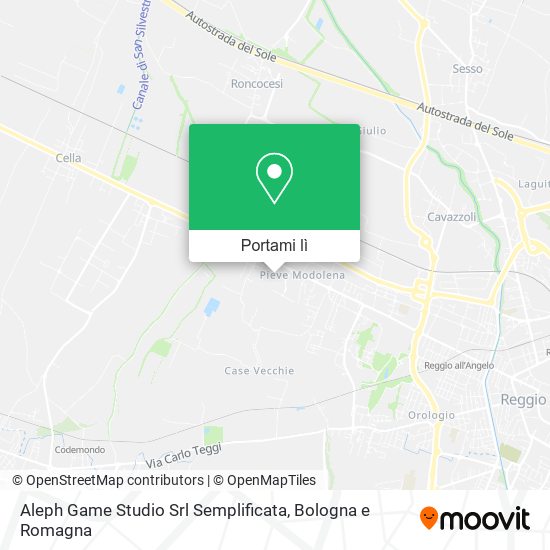 Mappa Aleph Game Studio Srl Semplificata