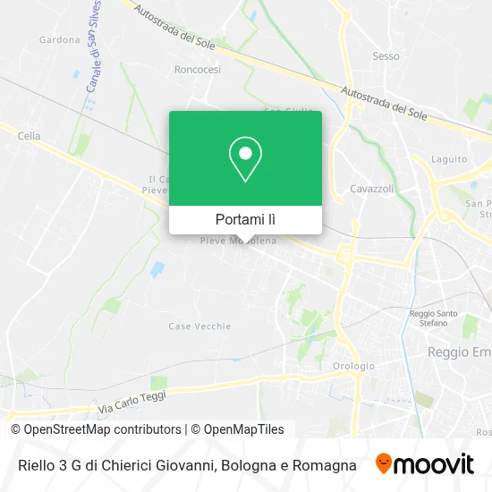 Mappa Riello 3 G di Chierici Giovanni