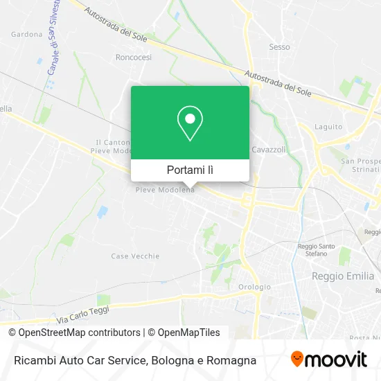 Mappa Ricambi Auto Car Service