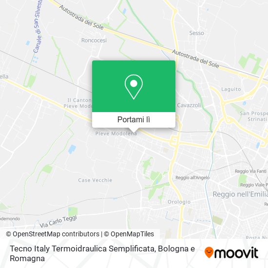 Mappa Tecno Italy Termoidraulica Semplificata