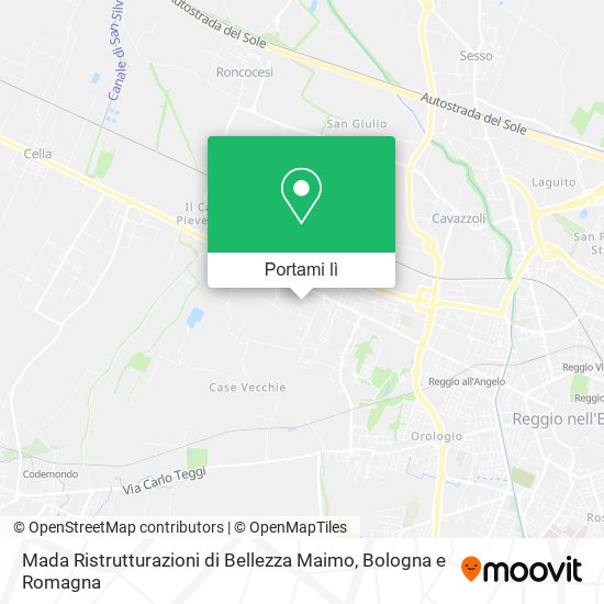 Mappa Mada Ristrutturazioni di Bellezza Maimo