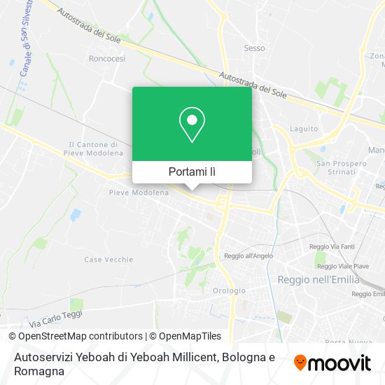 Mappa Autoservizi Yeboah di Yeboah Millicent
