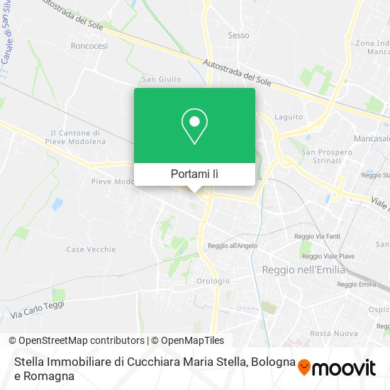 Mappa Stella Immobiliare di Cucchiara Maria Stella