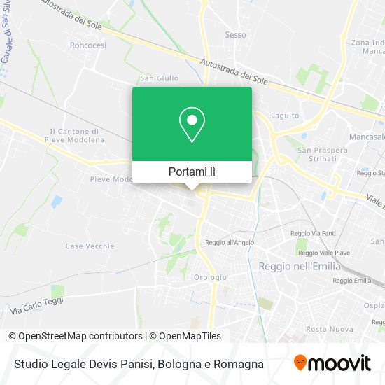 Mappa Studio Legale Devis Panisi
