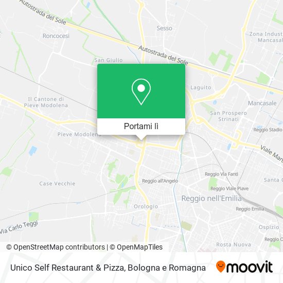 Mappa Unico Self Restaurant & Pizza