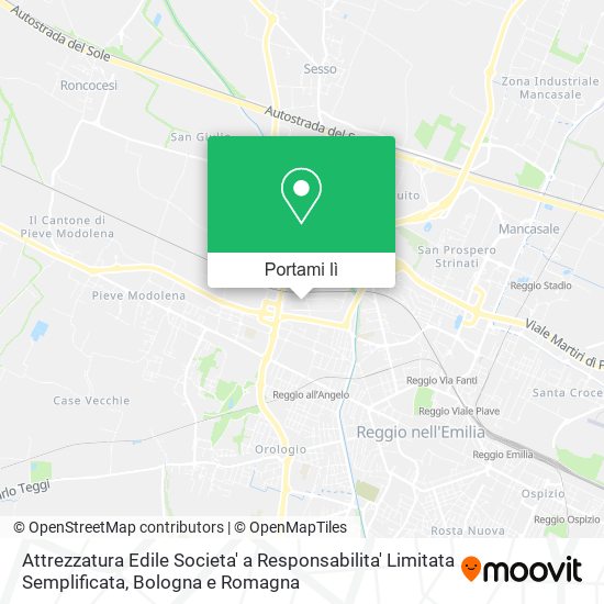 Mappa Attrezzatura Edile Societa' a Responsabilita' Limitata Semplificata