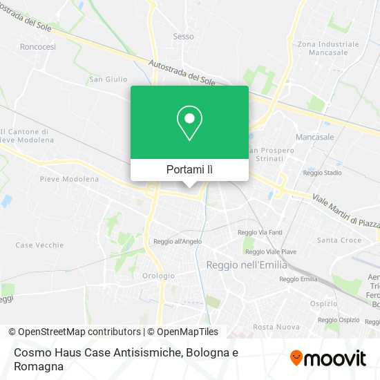 Mappa Cosmo Haus Case Antisismiche