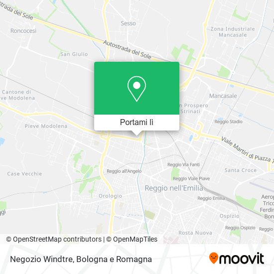 Mappa Negozio Windtre