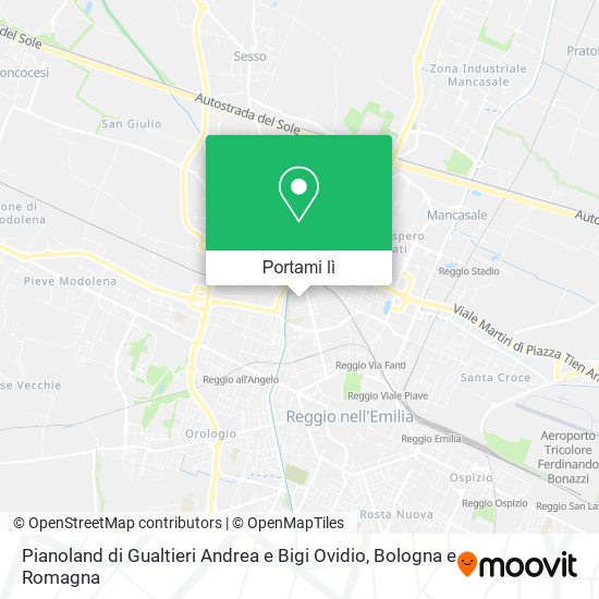 Mappa Pianoland di Gualtieri Andrea e Bigi Ovidio