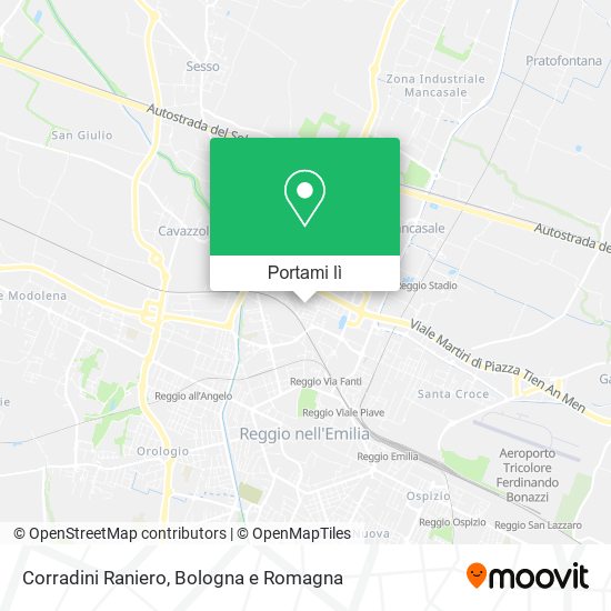 Mappa Corradini Raniero