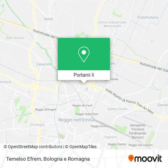 Mappa Temelso Efrem