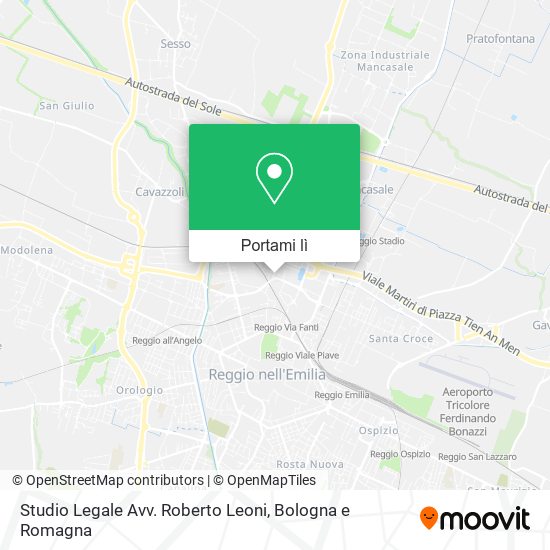 Mappa Studio Legale Avv. Roberto Leoni