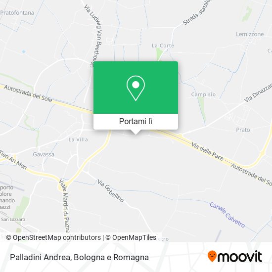Mappa Palladini Andrea