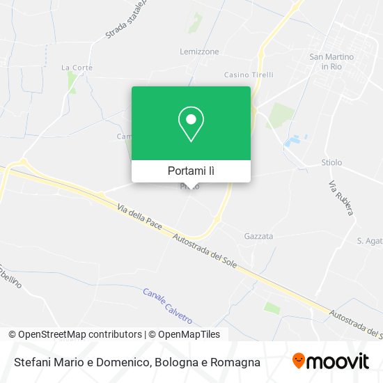 Mappa Stefani Mario e Domenico