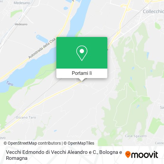 Mappa Vecchi Edmondo di Vecchi Aleandro e C.