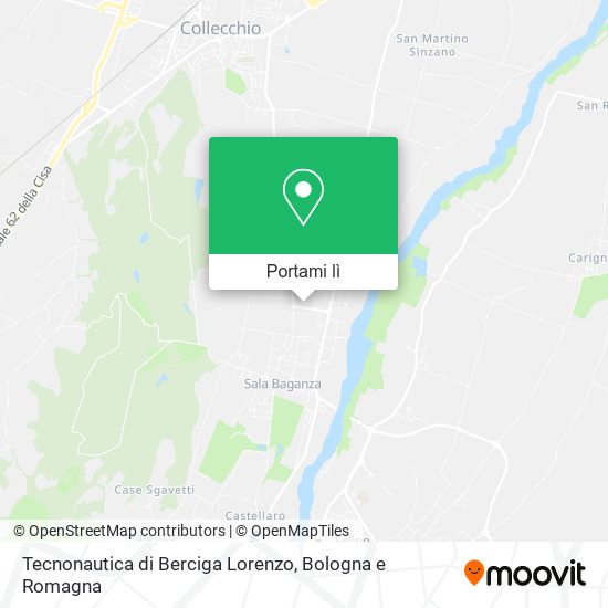 Mappa Tecnonautica di Berciga Lorenzo