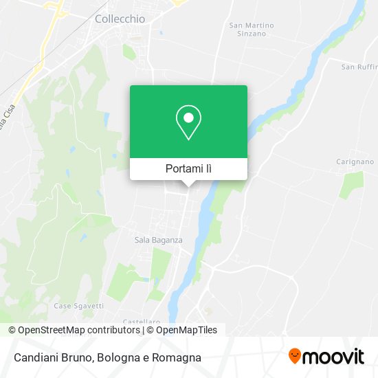 Mappa Candiani Bruno