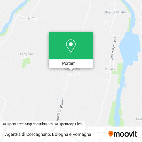 Mappa Agenzia di Corcagnano