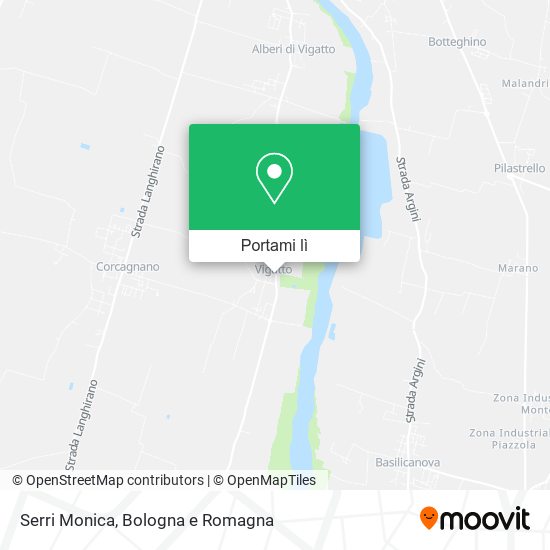 Mappa Serri Monica