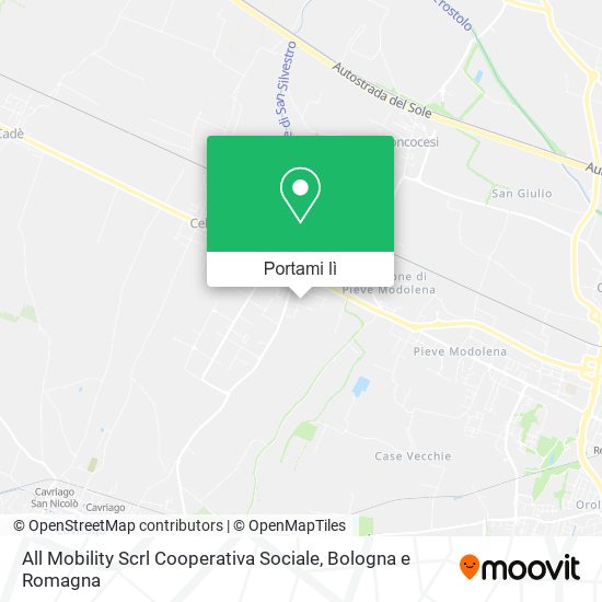 Mappa All Mobility Scrl Cooperativa Sociale