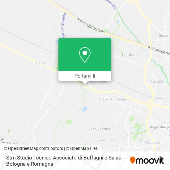 Mappa Stm Studio Tecnico Associato di Buffagni e Salati