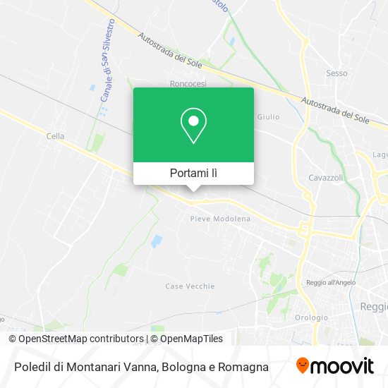 Mappa Poledil di Montanari Vanna