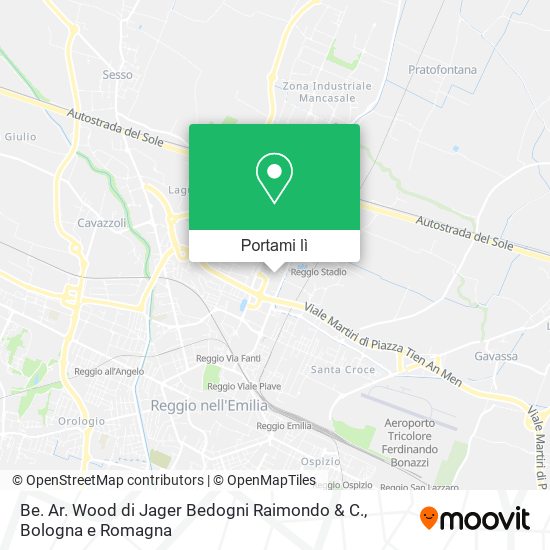 Mappa Be. Ar. Wood di Jager Bedogni Raimondo & C.