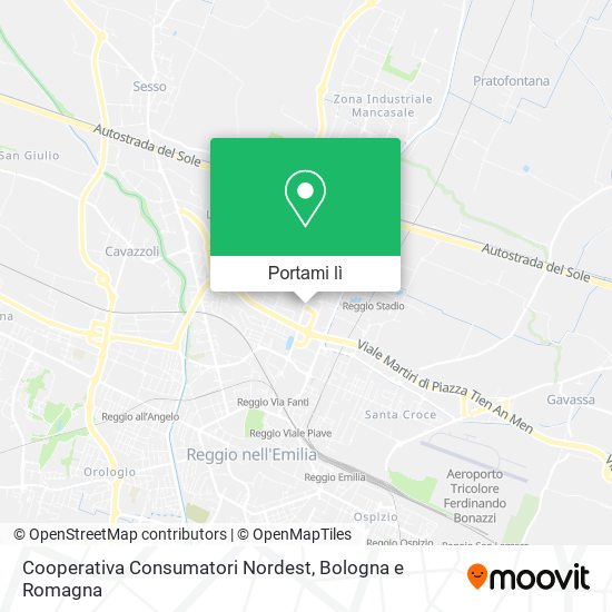 Mappa Cooperativa Consumatori Nordest