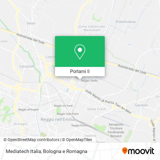 Mappa Mediatech Italia