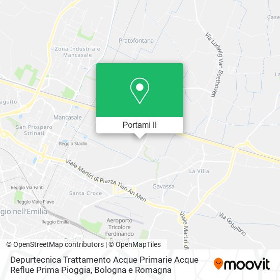 Mappa Depurtecnica Trattamento Acque Primarie Acque Reflue Prima Pioggia