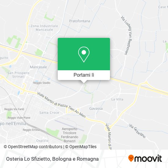 Mappa Osteria Lo Sfizietto