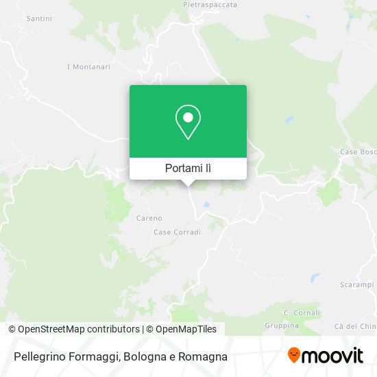 Mappa Pellegrino Formaggi