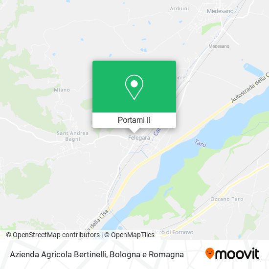 Mappa Azienda Agricola Bertinelli